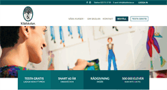 Desktop Screenshot of kladskolan.se